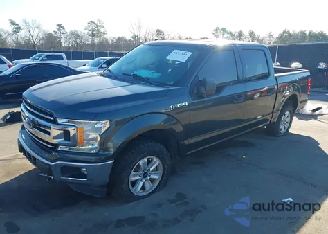 2018 Ford F-150 Xlt z USA, uszkodzony, nr VIN 1FTEW1EB0JKE15460